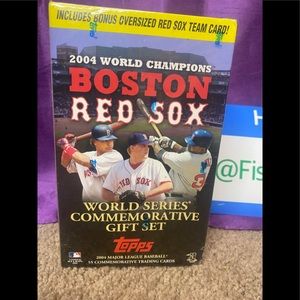 2004 Topps Boston Red Sox World Series Commemorative Gift Set - 55 Cards SEALED